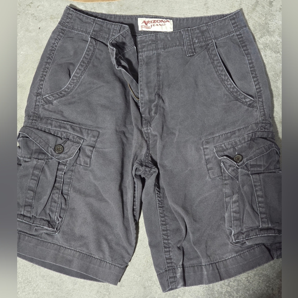 Arizona Jean Company Men's Cargo Shorts - Gray